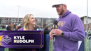 Kyle Rudolph On Attending His First Nfl Draft His Draft Day Experience In 2011