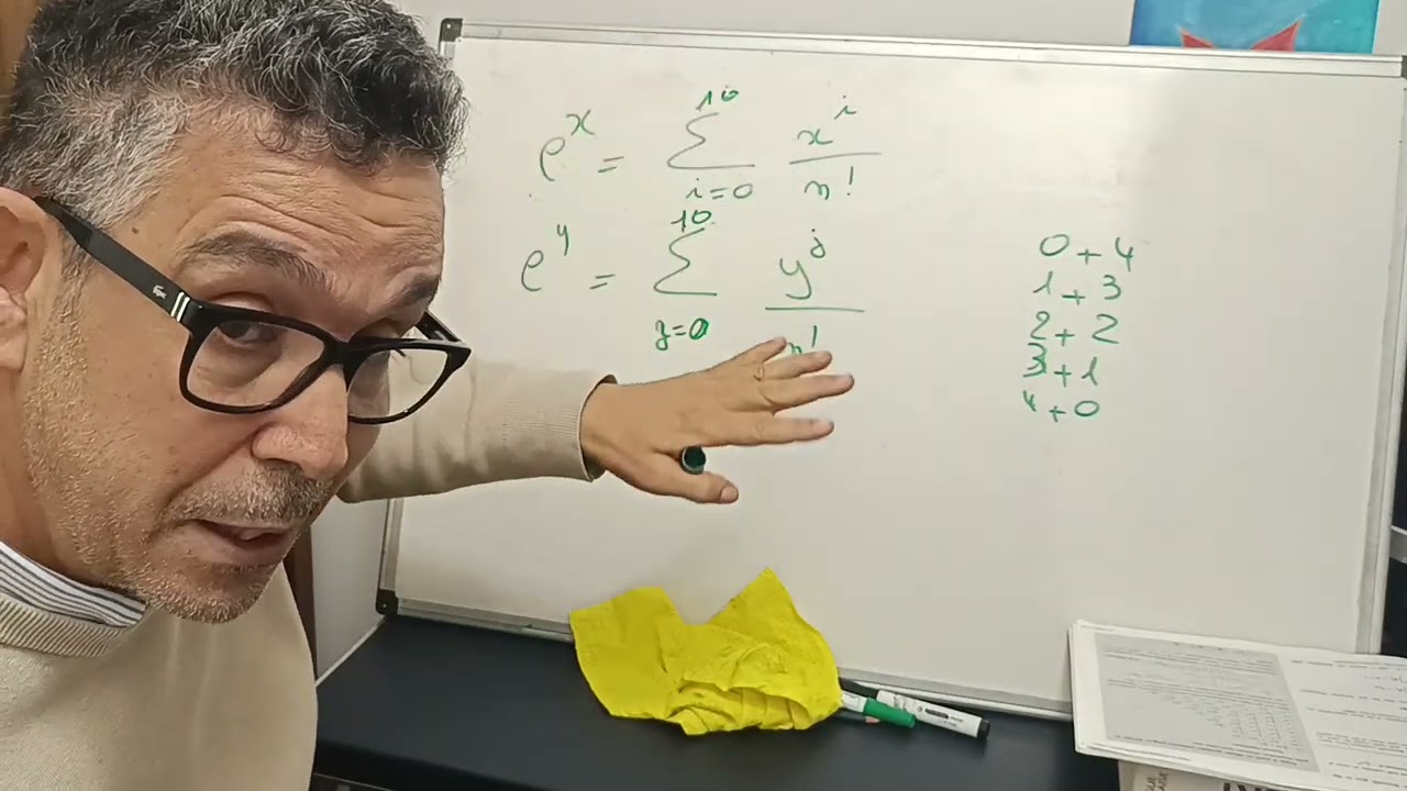 تعريف دالة الأس وإعطاء خاصية أساسية لهذه الدالة