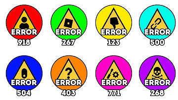 Every Roblox Error Explained in 6 Minutes