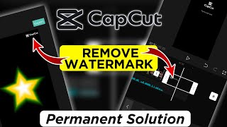 Capcut watermark kese hataye | hapus tanda air capcut