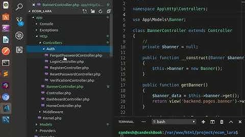 II Laravel II E#Commerce Project In Nepali   Part 2||by techno world ||