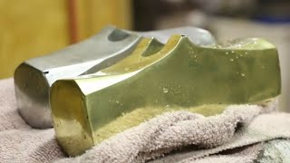 2000° Casting 2 Hammers in Brass and Aluminum by Wylde Woodworks 1,201 views 1 year ago 9 minutes, 49 seconds