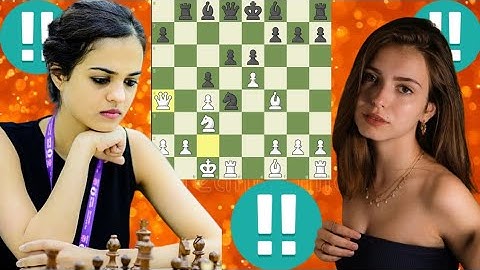 Perfect chess game 76 Tania Sachdev vs Anna Cramling