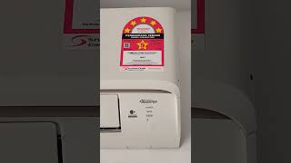 Penghawa dingin aircond inverter dari Panasonic menawarkan penjimatan bil elektrik dengan 5 star