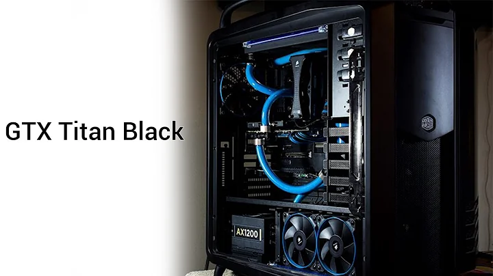 Draining your loop without a drain AND GTX Titan Black Loop Fill!