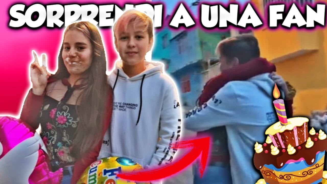 VISITÉ A UNA FAN EN SU CUMPLEAÑOS Y ASÍ REACCIONÓ!