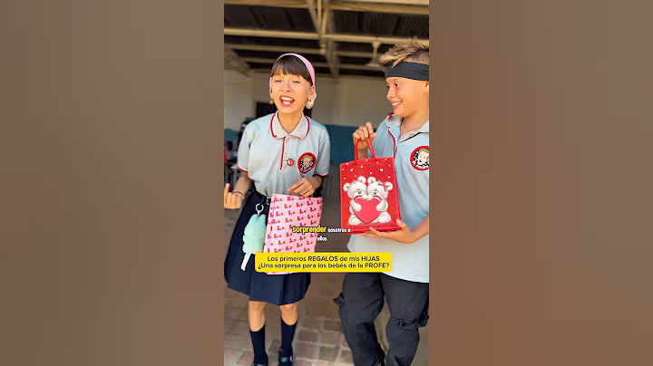 #profejesusandres UN REGALO para las GEMELITAS de los PROFES