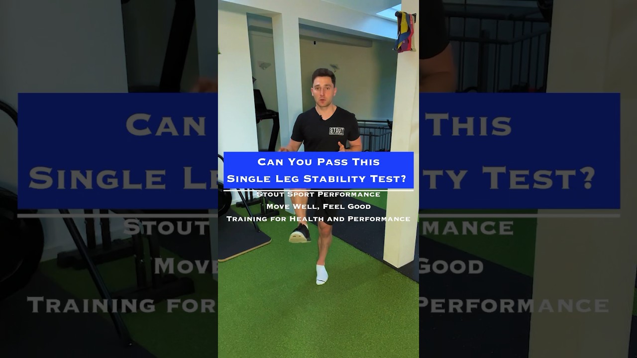 Can You Pass This Single Leg Stability Test? 