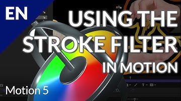 Using the Stroke Filter in Motion 5