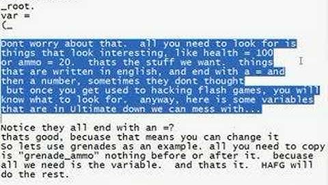 Hack a Flash Game (Part 2 of 2)