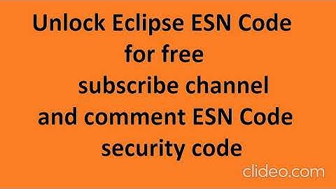 Eclipse ESN unlock Free