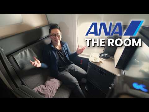 14 Hours in ANA Business Class The Room ✈️ Chicago to Tokyo