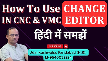 How to edit the program in cnc  | program editing in Fanuc