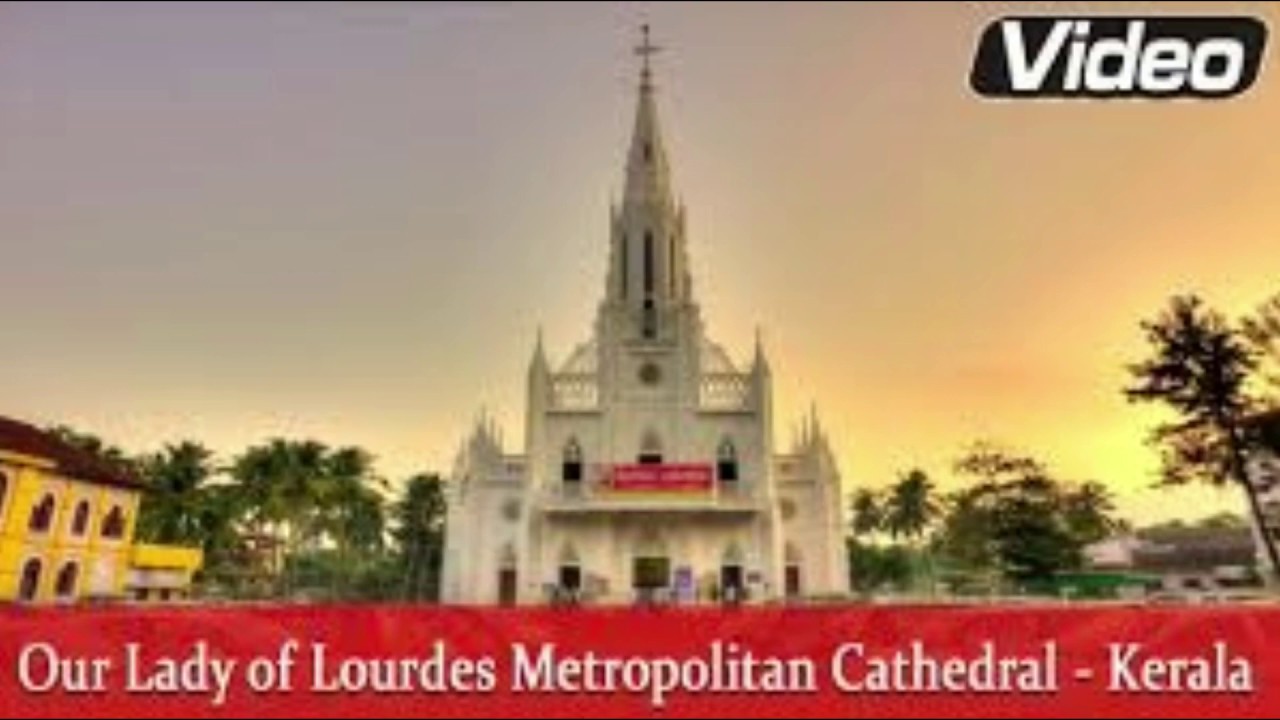 OUR LADY OF LOURDES CATHEDRAL CHURCH, THRISSUR, KERALA(SUBSCRIBE TO MY