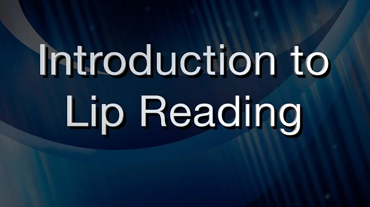 Introduction to Lip Reading by George Valenta