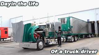 The truck driver's secret off-duty routine