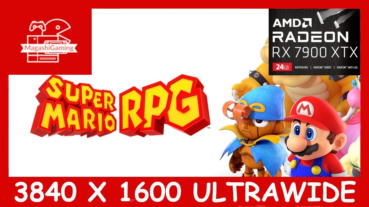 Super Mario RPG - 3840x1600 Ultrawide Gameplay. RX 7900 XTX ULTRA. The  Quest To Save Peaches. Part 2 