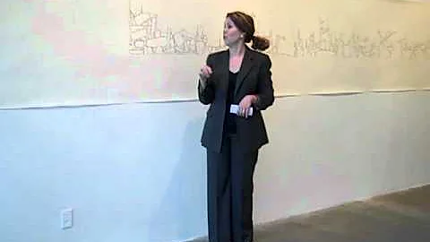 Jenny E. Balisle artist talk at Downtown Art Galle...
