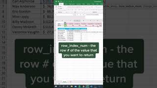 H lookup in Excel 📊 #excel #datamastery #exceltips