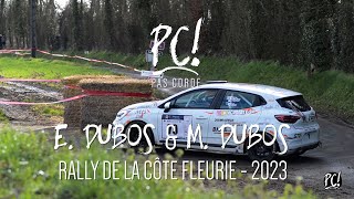 [RALLYE DE LA CÔTE FLEURIE 2023] DUBOS Edouard et DUBOS Morgan
