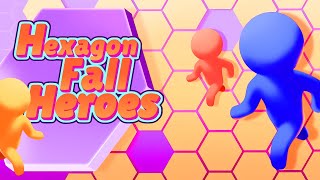 Hexagon Fall Heroes Gameplay | Android Casual Game screenshot 4