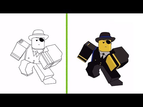 Drawing Roblox Characters With Mouse Drawing Challenge 1 Youtube - roblox pro characters