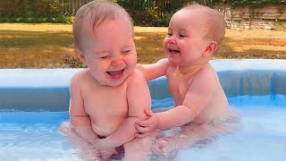 Cutest Babies Play Water Fails | Funny Baby Videos