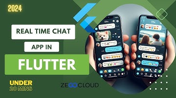 Flutter Real-Time chat application in 20 mins | ZEGOCLOUD