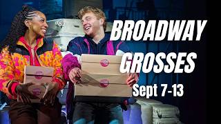 Two Strangers Carry A Cake Across New York Closing As Ticket Sales Plummet | Broadway Grosses