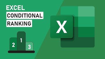 Create your own Conditional Ranking function (RANKIF) in Excel!