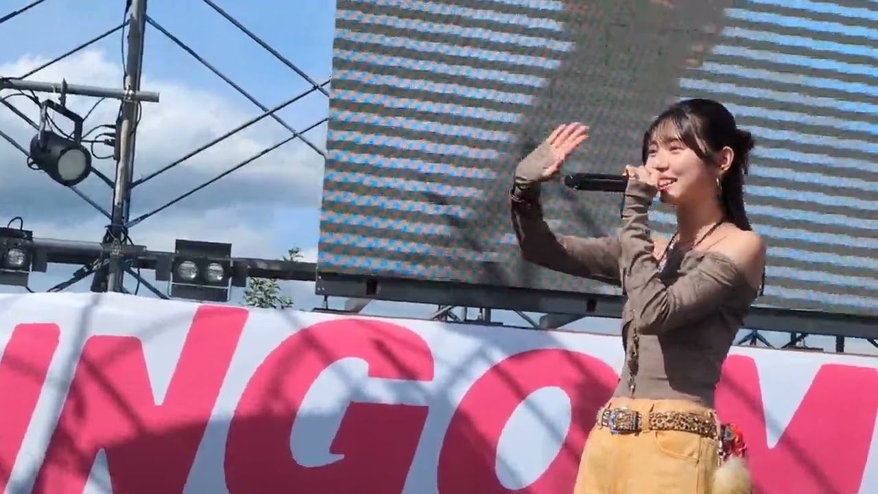 ジョナゴールドさん「WAVY BABY」2025.9.28リンゴミュージックフェス2025撮影可♫