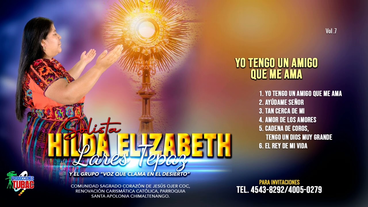 SOLISTA CATÓLICA HILDA ELIZABETH LARES TEPAZ - CADENA DE COROS