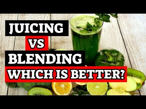 Video: Juicing Vs. Blending: Quale è Meglio Per Perdere Peso?