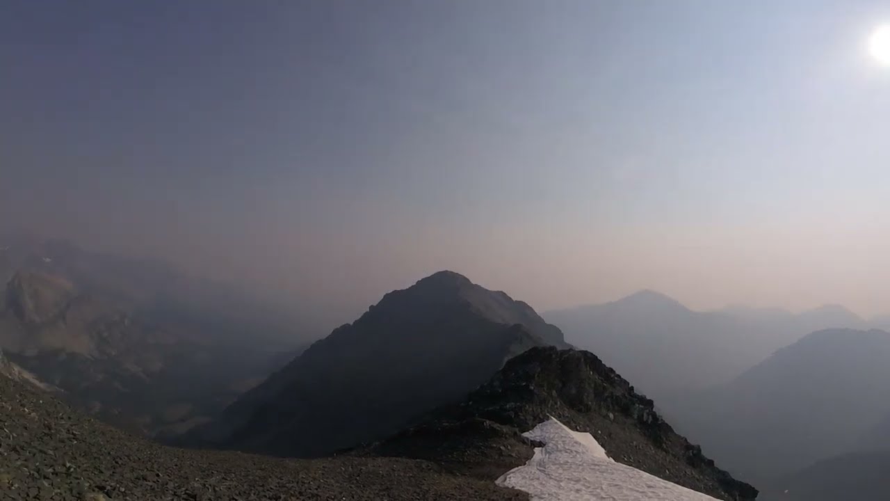 Climbing Up Leatherman Peak