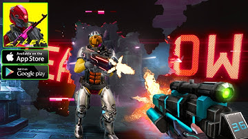 FPS CyberPunk Shooting Game | Android / iOS - Gameplay!