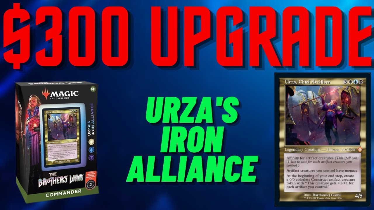 mtg urza commander precon Urza's Iron Alliance Upgrade