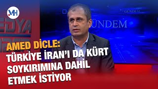 Amed Dicle: Türkiye, Kürtlere karşı sürdürdüğü soykırım siyasetine İran’ı da dâhil etmek istiyor.