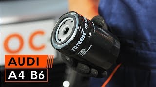 Самостоятелен ремонт на AUDI A4 - видео уроци за автомобил