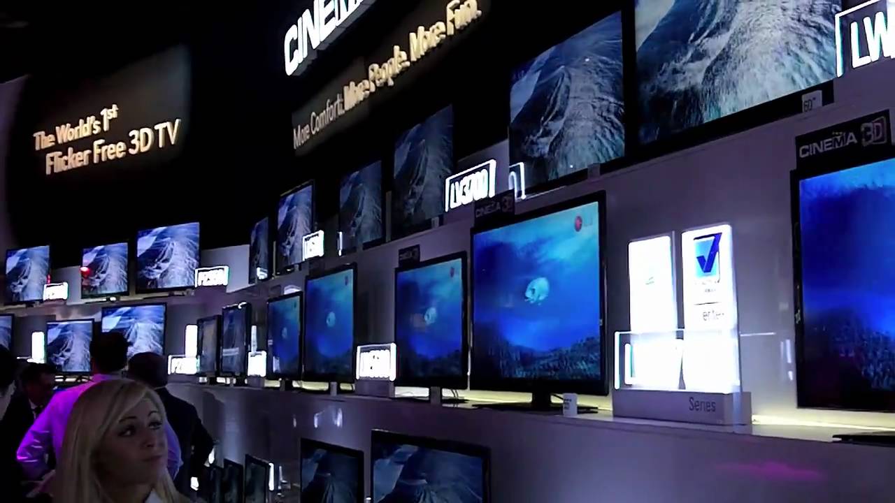 Nuova gamma TV LED e Plasma LG - Las Vegas CES 2011 - YouTube