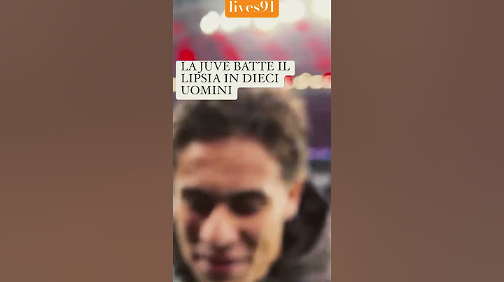 Lipsia Juve 2-3 #uefachampionsleague