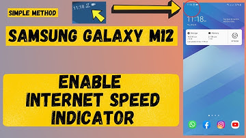 How to Show Net Speed in Samsung m12, Samsung m12 mein Net Speed kaise Show kare | Official