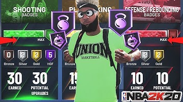*NEW* NBA 2K20 INSTANT MAX BADGE GLITCH AFTER PATCH 1.09 EXPOSED!PS4,XB1