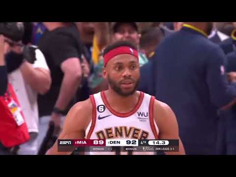 CRAZY Last 1:05 ￼of the 2023 NBA Finals