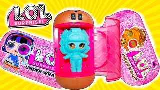 КУКЛЫ ЛОЛ В ГОСТЯХ у тойс энд долс! Золотая капсула РАСПАКОВКА LOL Dolls Видео для Детей с Игрушка