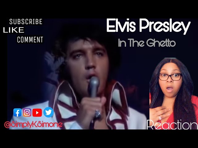 My First Time Listening To Elvis Presley - In The Ghetto Reaction Video class=