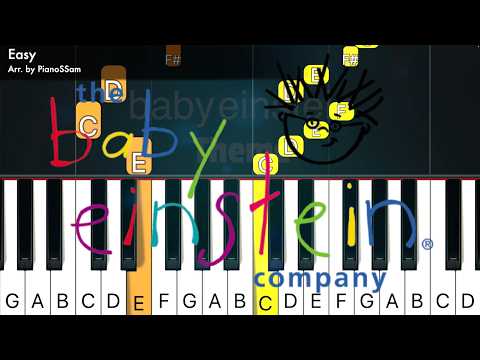 [Easy] Baby Einstein Theme - baby einstein | Piano Tutorial