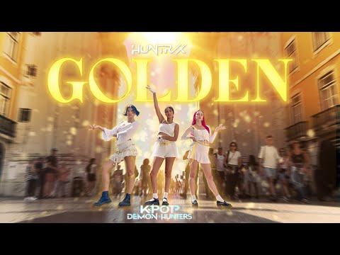 [K-POP DEMON HUNTERS IN PUBLIC | ONE TAKE] HUNTR/X - 'GOLDEN' | Dance Cover by HEART GUN Portugal