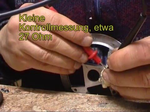 Reparatur eines Gebers für die EMZA - YouTube