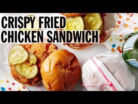 Crispy Fried Chicken Sandwich How-To | Food Network