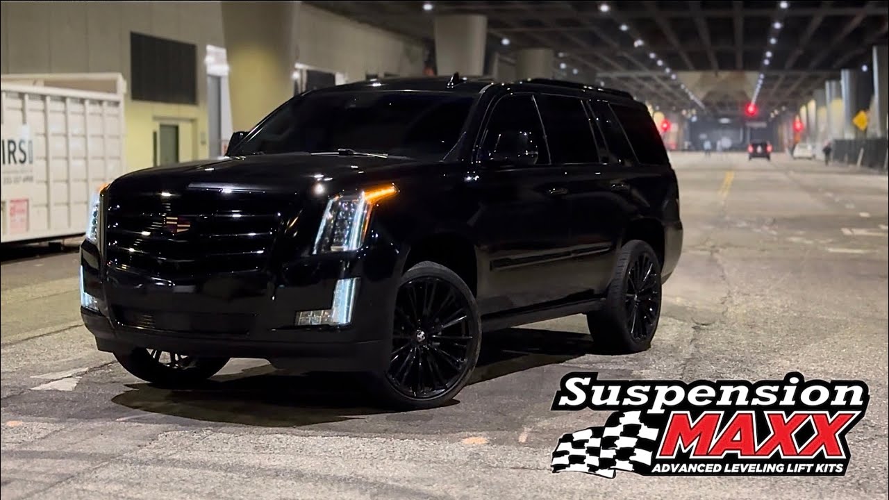 2018 Cadillac Escalade Gets A Suspension Maxx 2.5” Leveling Kit